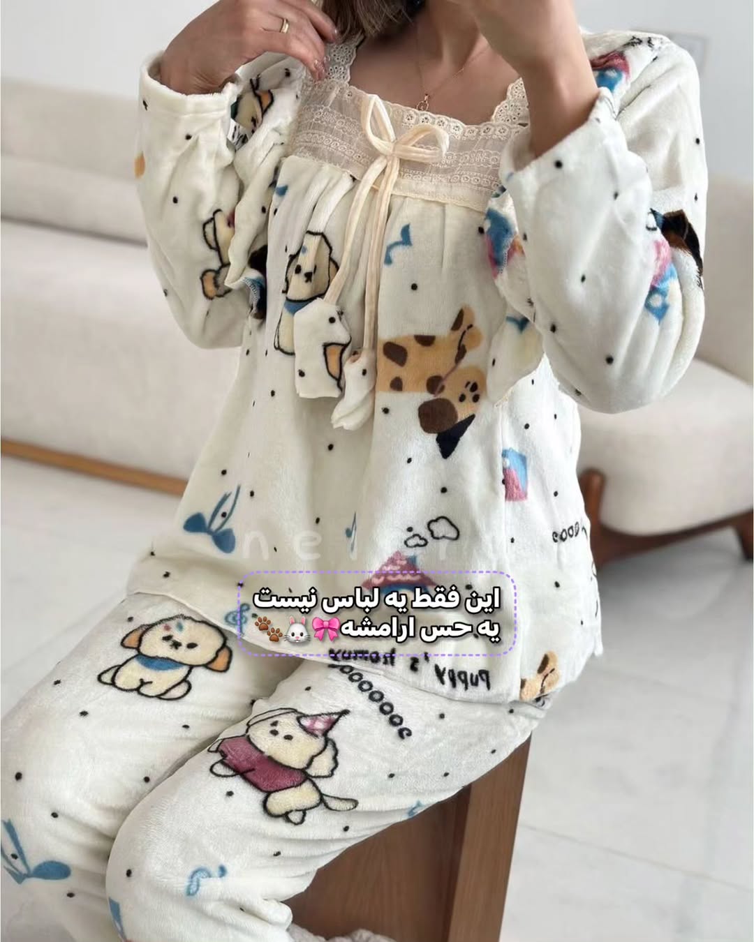 مرغوبیت درجه یک تدی حوله ای سایز L/XL/XXL